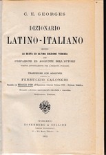 Dizionario Italiano - Latino