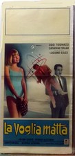 LA VOGLIA MATTA  LOCANDINA ORIGINALE