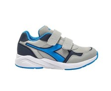 DIADORA SNEAKERS Jr FALCON 5 181478 C2376 GRIGIO AZZURRO con STRAPPO fino a 38,5