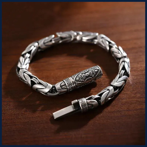 Nuovo bracciale uomo - fatto, a