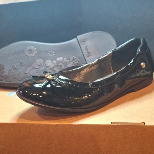 Naturino black patent bow - naturino,