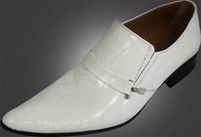 100% Chelsy - Italiano Progettazione Pantofola Coccodrillo Motivo Seitenschalle