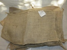 6 SACCHI JUTA IUTA usati una sola volta 50x30 cm per castagne, olive, regali