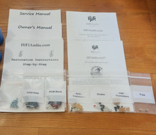 Hafler XL600 Amplificatore Ricostruzione Restauro Condensatore Kit Riparazione Ricostruzione