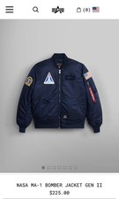 bomber alpha industries NASA