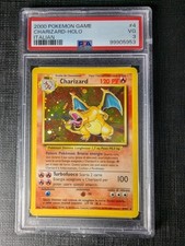 PSA 3 Charizard Set Base