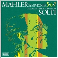 Solti Mahler Symphonies 5, 6 and 7 JAPAN 3 SACD Hybrid TOWER RECORDS NEW