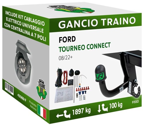 Gancio fisso ford tourneo - ford,