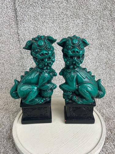 Lotto statue guardiane cane - 2,