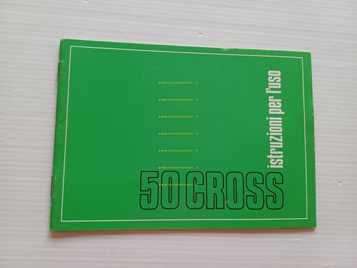 Benelli cross manuale uso - 50,
