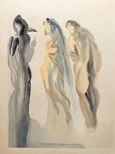 Salvador dalì xilografia - dalì,