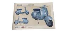 POSTER PLASTIFICATO VESPA 150 GS VS2T 1956