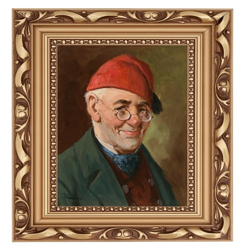 Dipinto olio firmato ritratto - olio, firmato,