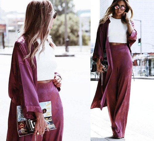 Zara jacquard raso - zara, kimono