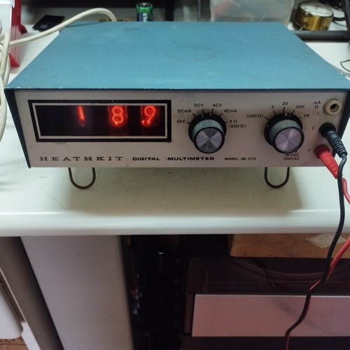 Heathkit multimeter mod - multimeter,