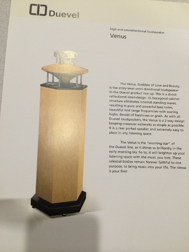 Duevel venus speakers - venus,