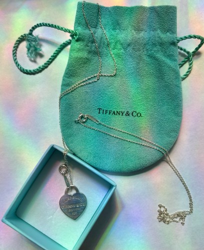 Collana targhetta cuore return - targhetta,