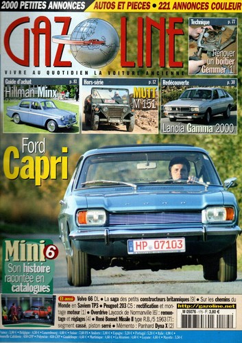 Gazoline n0175 ford capri - gazoline, 11