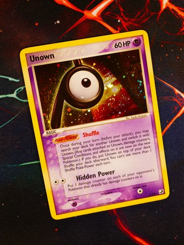 Pokemon unown p - mp/hp,