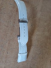 Cinturino Orologio Chronotech Simil Pelle Bianco Anse 22 mm