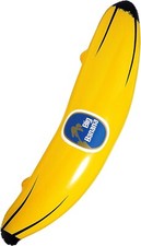 Banana gonfiabile alta - gonfiabile, circa