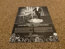 JBF58 ADVERT 11X8 FARFISA PROFESSIONAL PIANOS