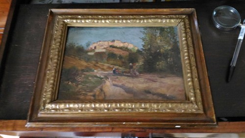 Antico quadro dipinto olio - antico, ad