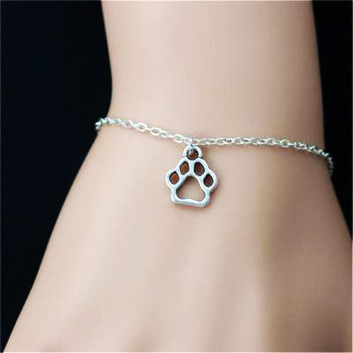 Bracciale con zampa zampette - bracciale,