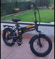 Bici Elettrica FAT BIKE HITWAY BK10S 48V 500W PIEGHEVOLE  Solo 100 Km Fatti