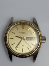 ORIENT con carica al quarzo, Orologio Watch da Polso anni  '90 Water Resist Raro