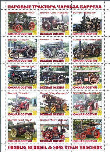 Foglio francobolli charles - foglio,
