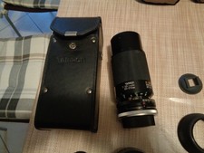 Zoom Tamron 80-210mm f/3.8-4 + accessori + borsa
