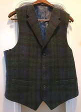 Gilet Harris in tweed - taglia
