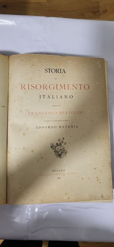 Libro antico 1889 francesco - libro,