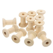  100 Pcs Bobine Di Filo Legno
