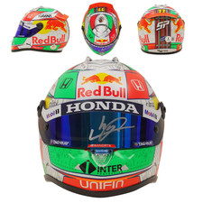 Casco Sergio Perez firmato
