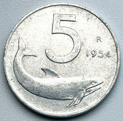 Italy lire 1954 - italy,
