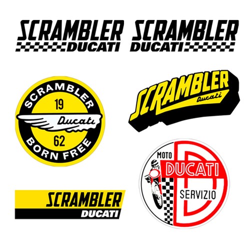 Adesivi ducati scrambler - ,