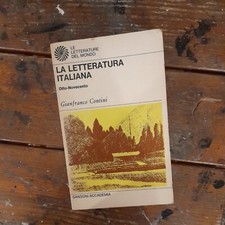 G. Contini La Letteratura