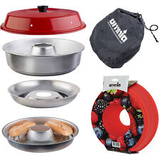 Set risparmio Omnia forno da campeggio 5 pezzi incl. griglia di cottura e stampo in silicone