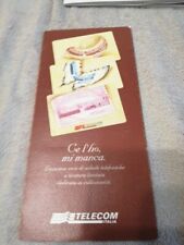 24s ⚜️ Schede Telefoniche Prima serie di schede telefoniche Telecom In Folder