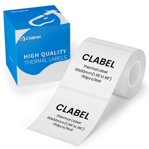 Clabel rotoli 50x50mm - rotoli,