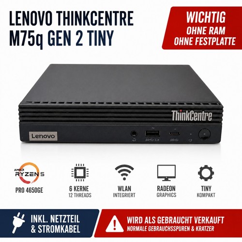 Lenovo thinkcentre m75q - thinkcentre, gen