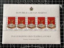 MF21 Foglio Francobolli San