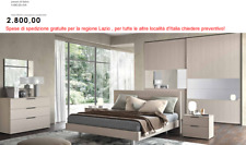 CAMERA LETTO COMPLETA OFFERTA PROMO ARMADIO/COMO'/COMODINI/LETTO CONTENITORE 208