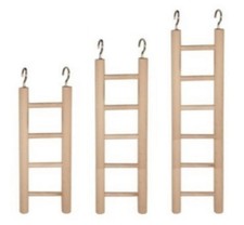 Scaletta legno per gabbie - legno,