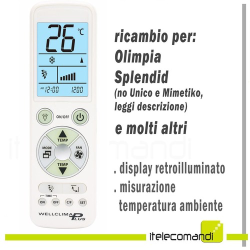 Telecomando per condizionatore - per,