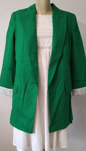 Blazer leggero zara lino - blazer,