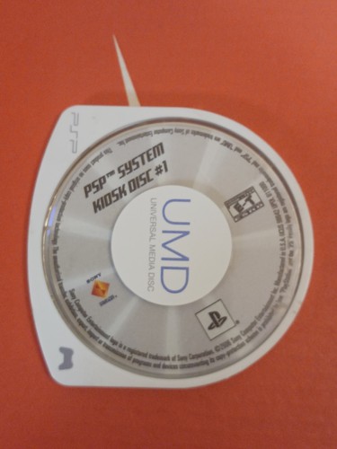 Psp system kiosk disc - psp,