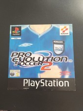 PS1 PRO EVOLUTION SOCCER 2 PES PLAYSTATION ITALIANO  Solo Cover Frontale 